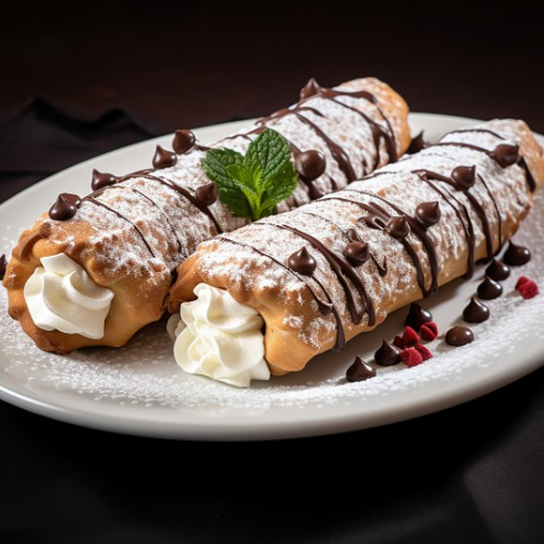 Indulge in Our Cannoli