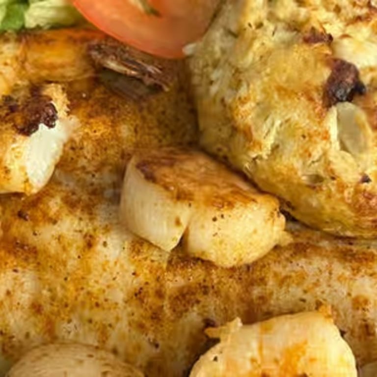 Savor Our Seafood Selection