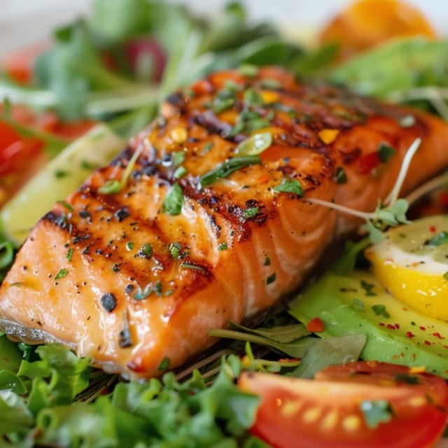 Blackened Salmon.