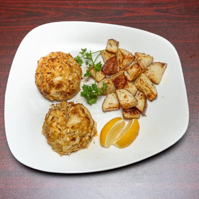 Crab Cakes.
