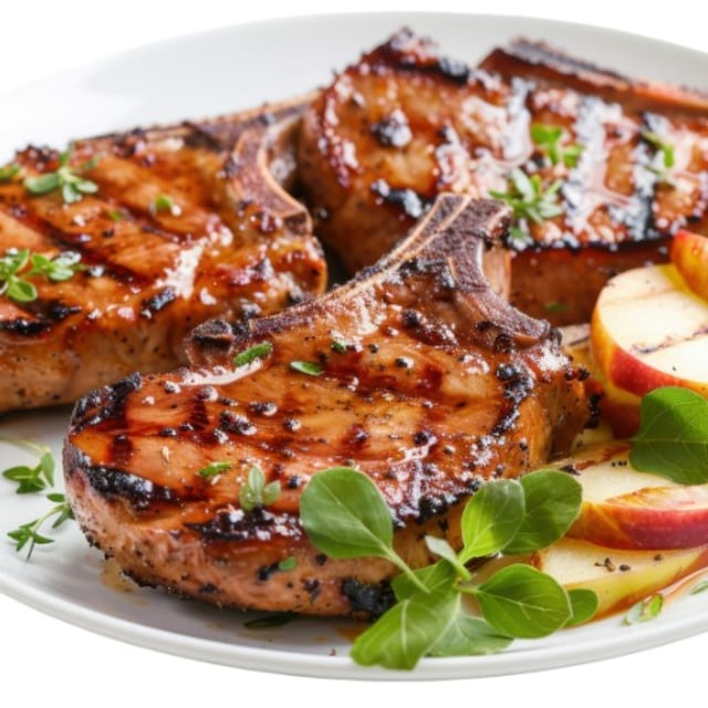 Grilled Pork Chops.
