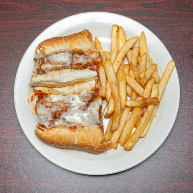 Chicken Parm Sub.