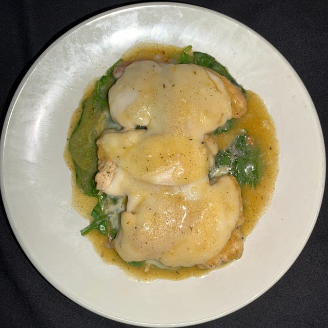 Chicken Saltimboca.