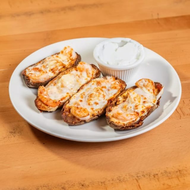 Seafood Potato Skins.