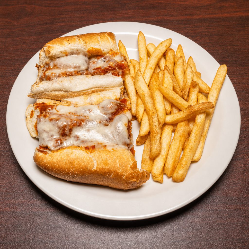 Chicken Parm Sub.