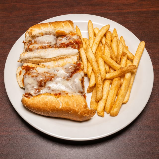Chicken Parm Sub.