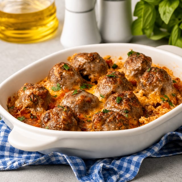 Cheesy Meatball.