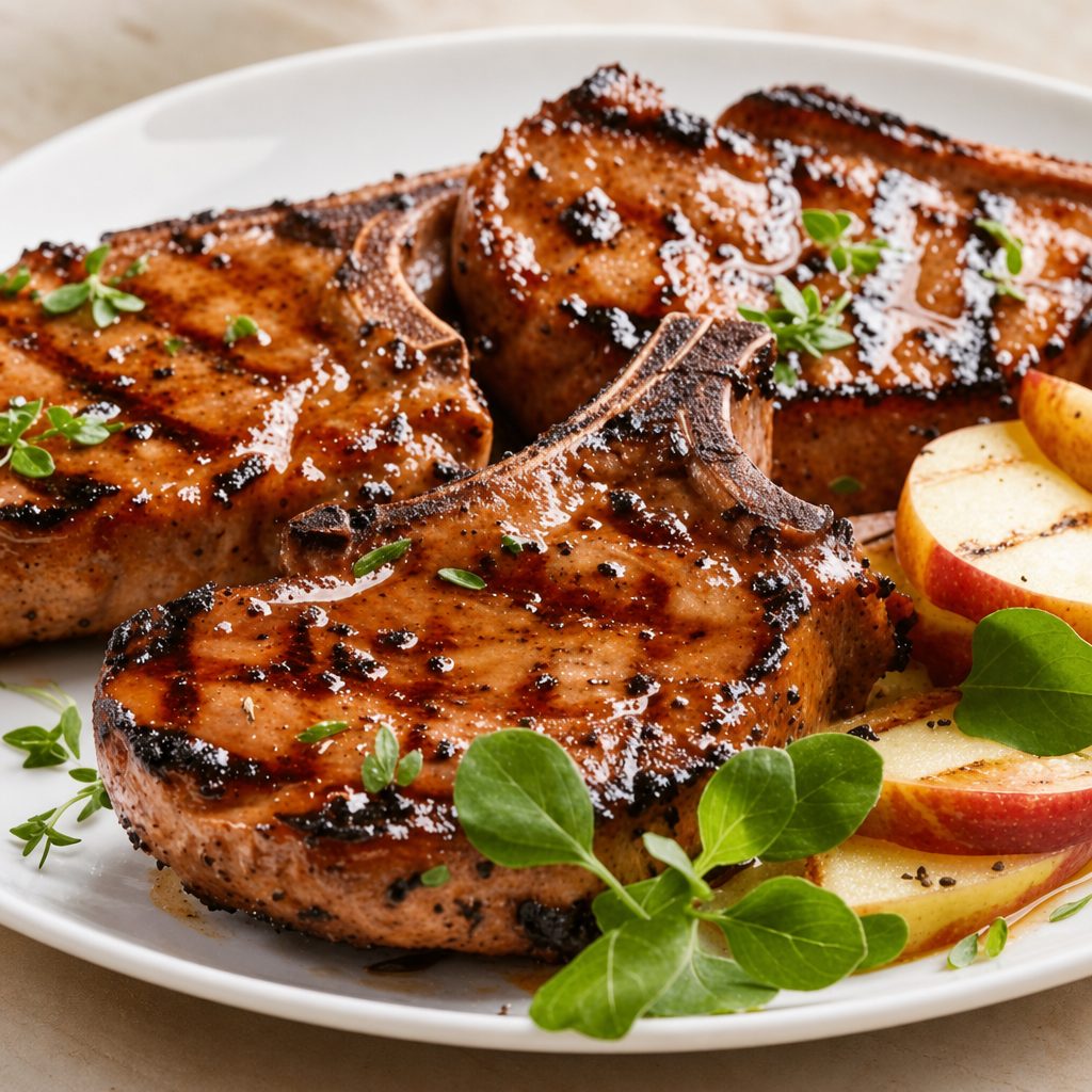 Grilled Pork Chops.