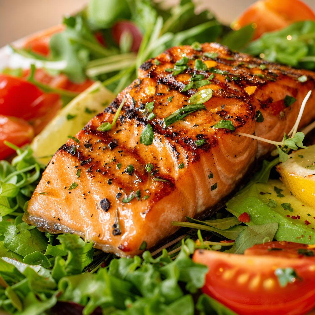 Blackened Salmon.