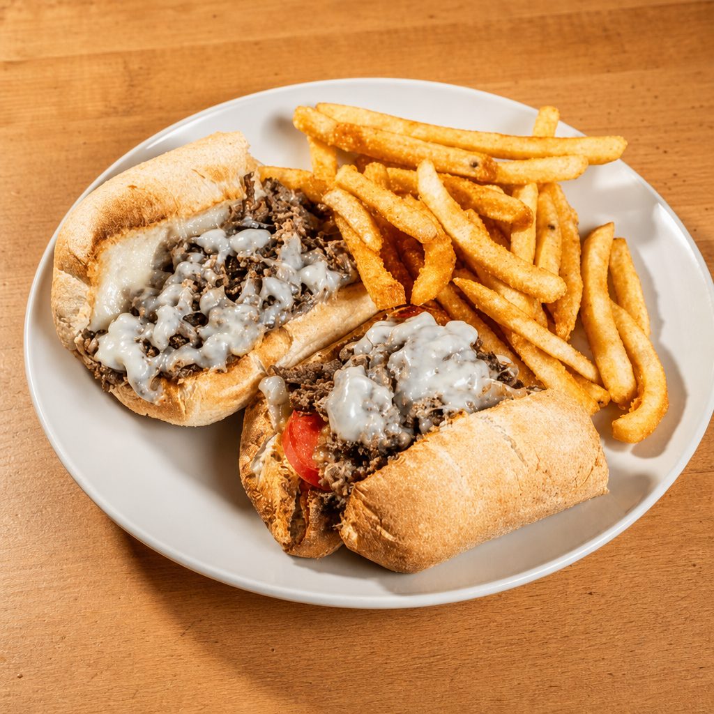 Philly Cheesesteak Sub.
