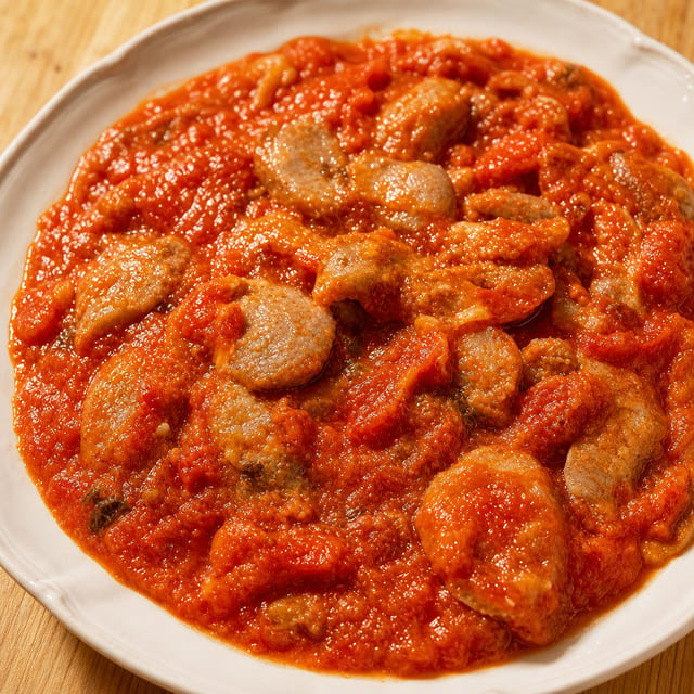 Spaghetti Marinara Pasta.