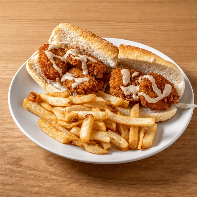 Shrimp Poboy Sub.